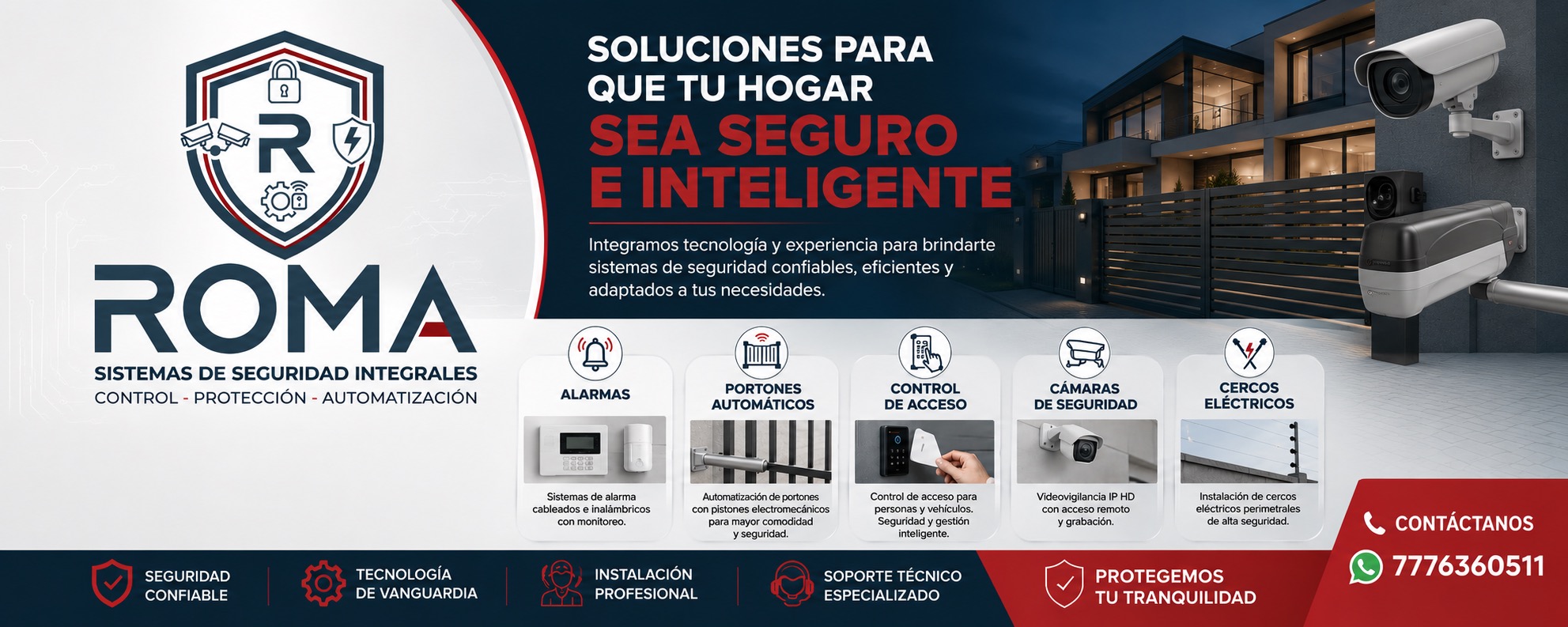 Soluciones ROMA de seguridad integral