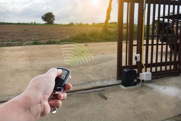Automatización de portón con control remoto